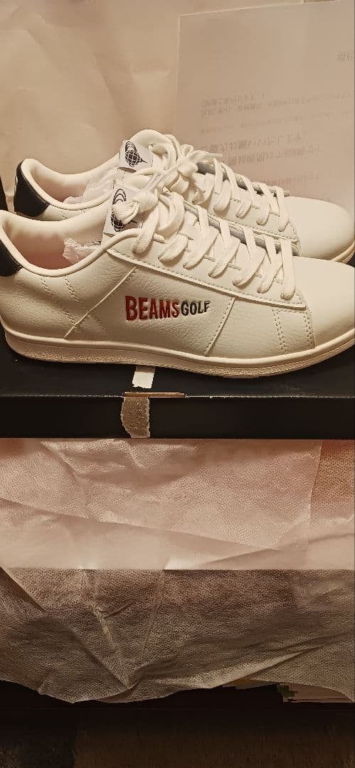 BEAMS ゴルフBSコラボシューズ