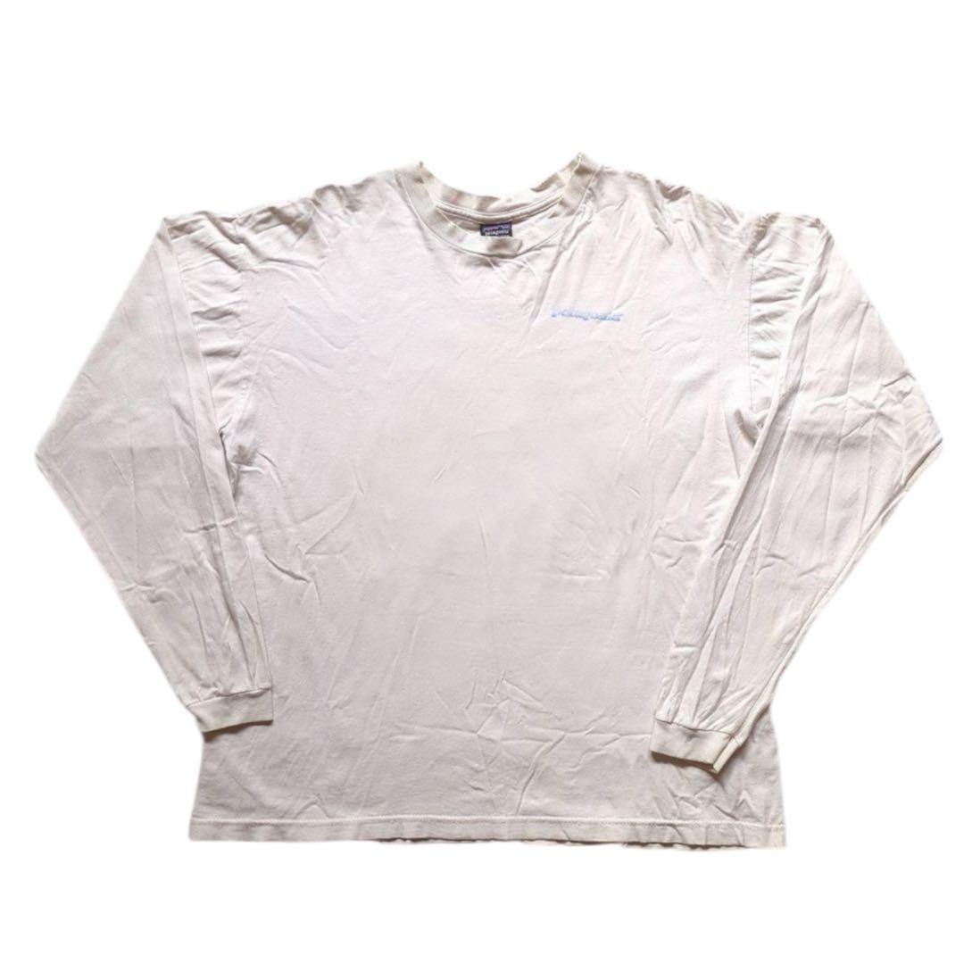 パタゴニア　アートプリント　ロンt 90年代　黒タグ　size M 激レア