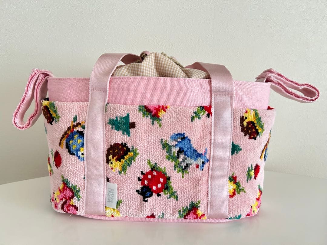 フェイラー　ベビーカーポーチ　ハイジフレンズフォレスト　ピンク