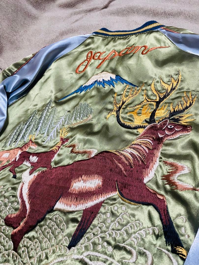 テーラー東洋 日本限定　スカジャン　サテン unisex ２面用 vintage