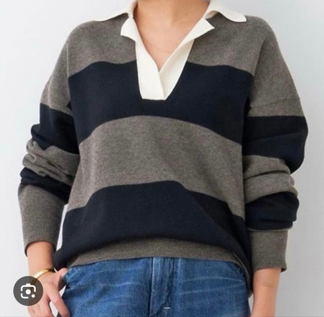 Deuxieme Classe *Ivy Style rugby ニット