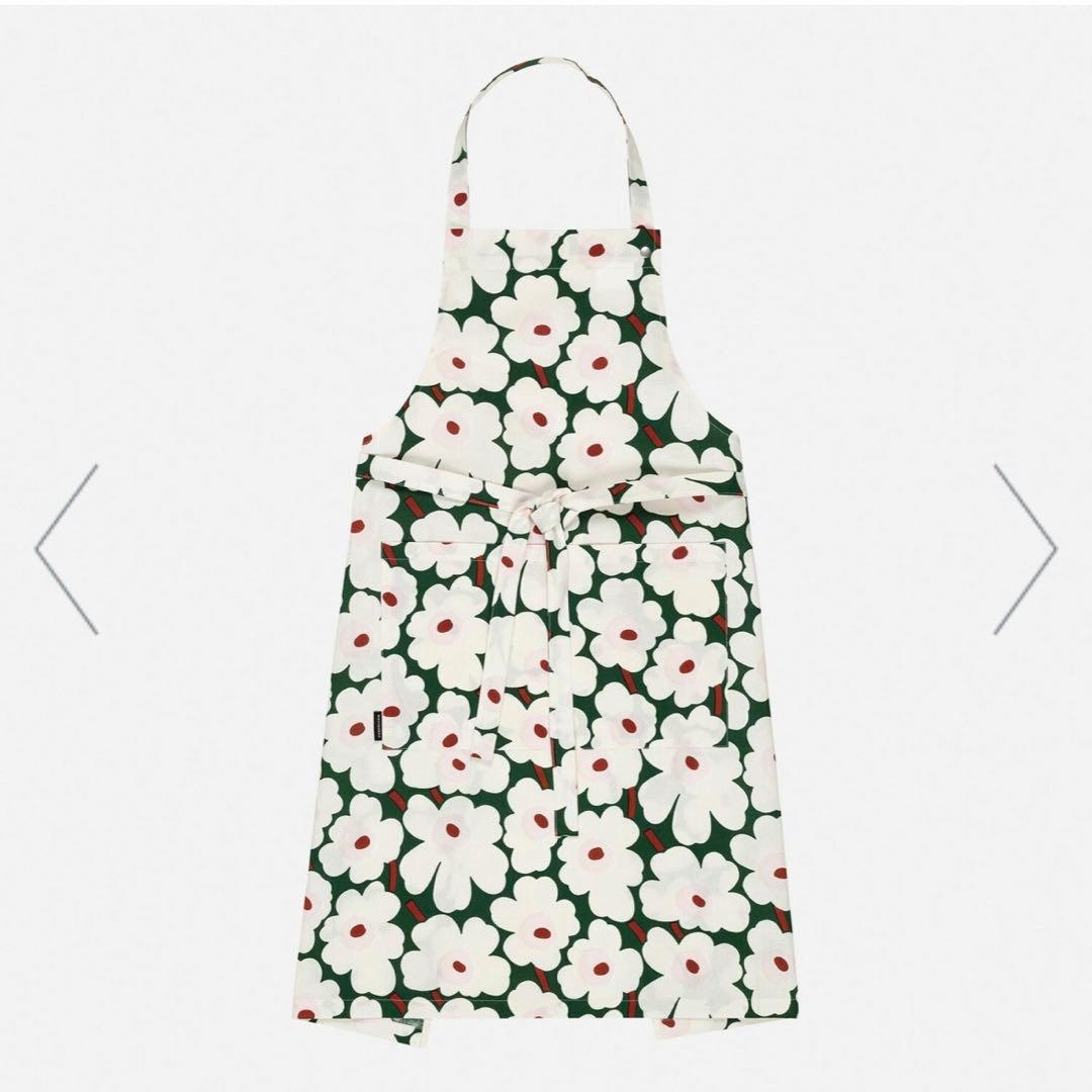 マリメッコ　日本限定Mini Unikko エプロン　ウニッコ