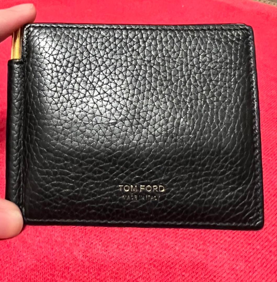 【24時間限定価格！】TOM FORD トムフォード　マネークリップ　折り財布