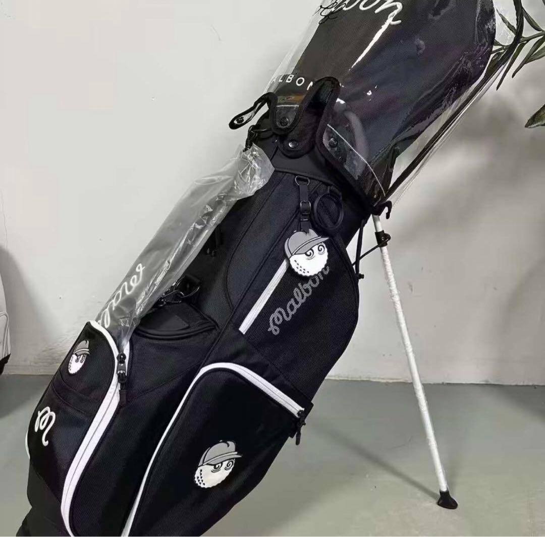 マルボン　ゴルフ　キャディバッグ　スタンドバッグ ブラック