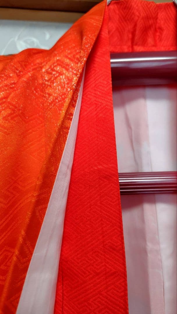 RK559子供着物四つ身7歳前後用着丈134センチ裄丈55センチ美品非常に綺麗