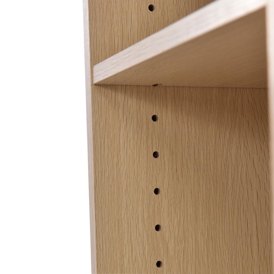 【2個セット】パソコンデスク3段シェルフ付 オフィスデスク簡易デスク学習机