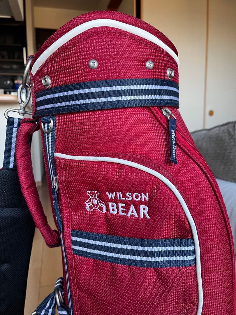 良品ウィルソンベア　WILSON BEAR レディース　軽量　キャディバッグ
