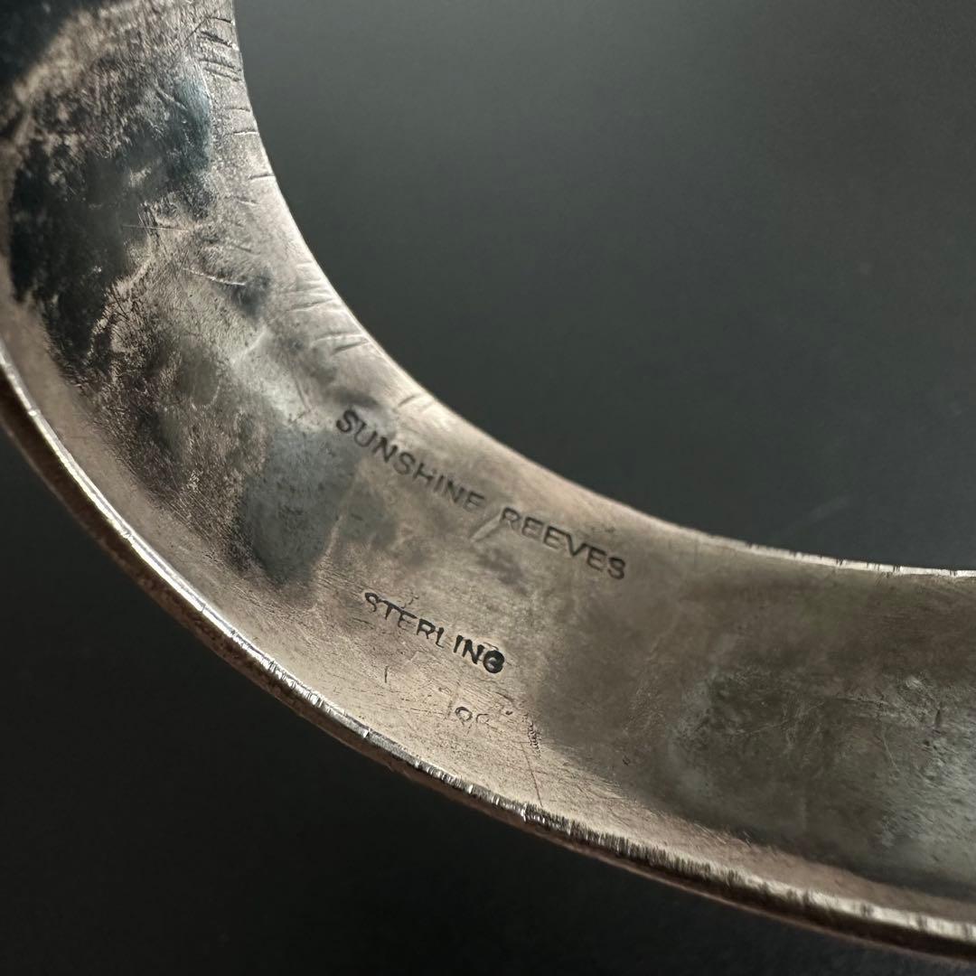 Navajo Sunshine reeves オールドスタイル バングル