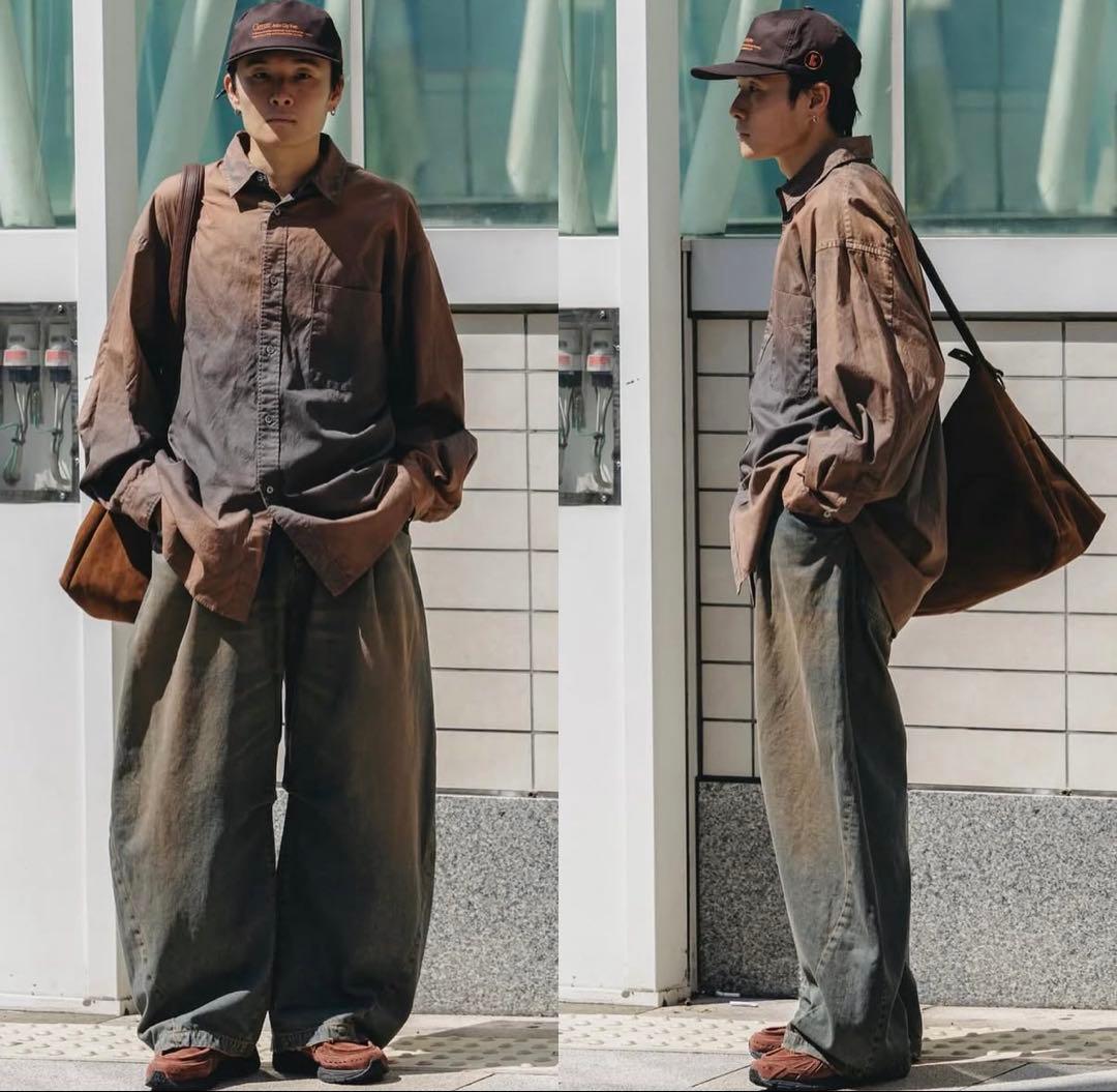 トップス GRADATION DYED CLASSIC CITY SHIRT