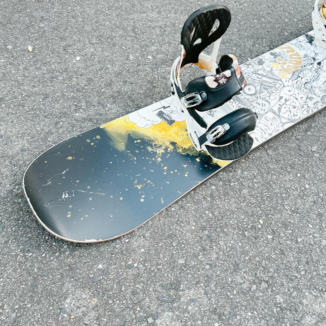 美品 スノーボード BURTON Love 155 セット スノボー メンズ