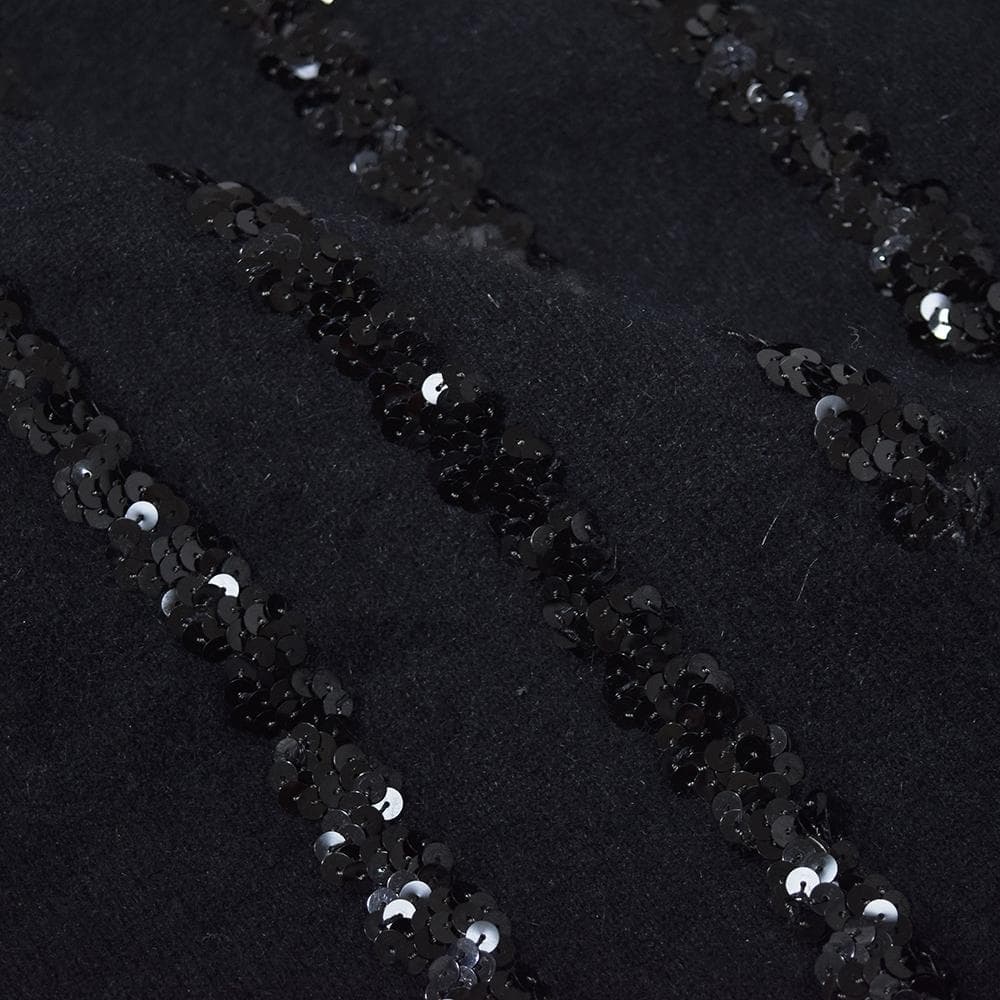 80s Christian Dior ディオール スパンコール リボン ニット