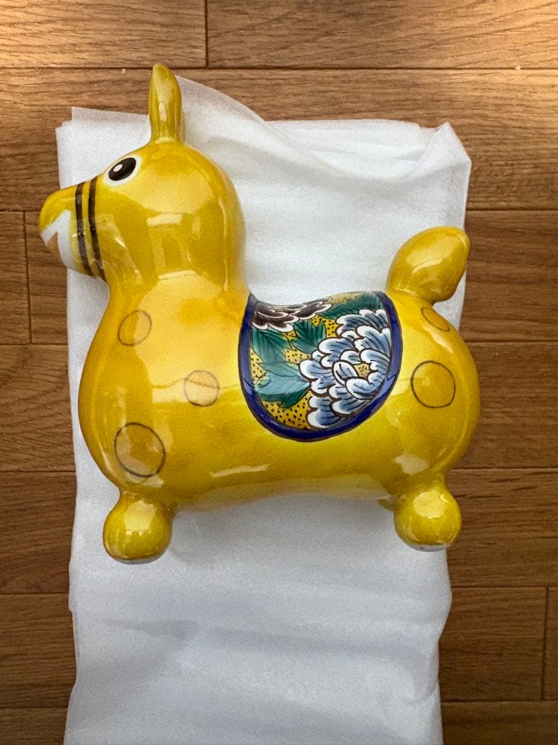 九谷焼ロディ　色絵牡丹文