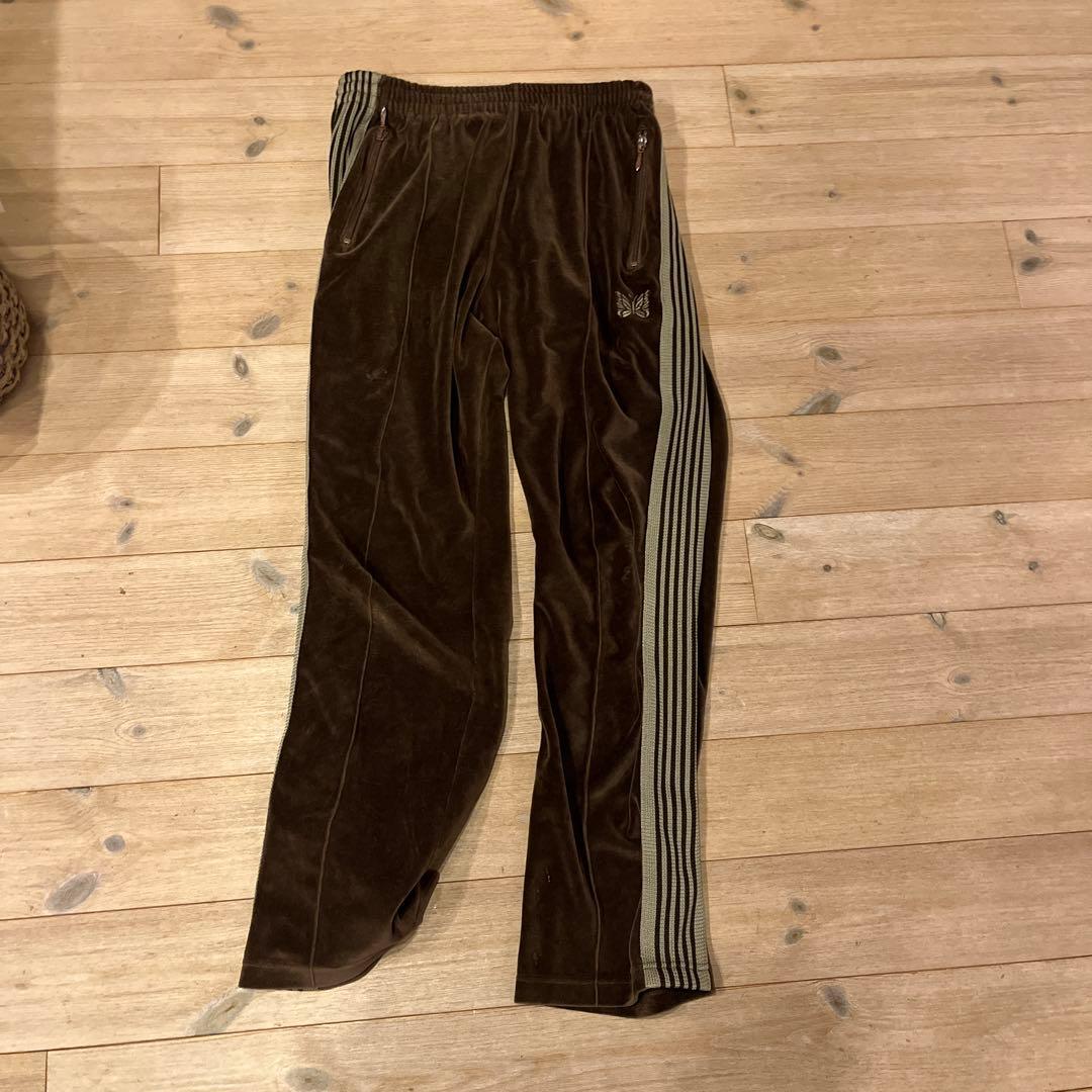 Needles ベロアトラックパンツ