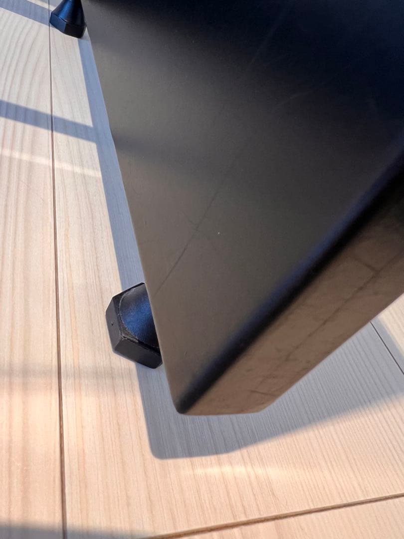 アルテジャパン YG-19 リビングテーブル ガラステーブル ブラック