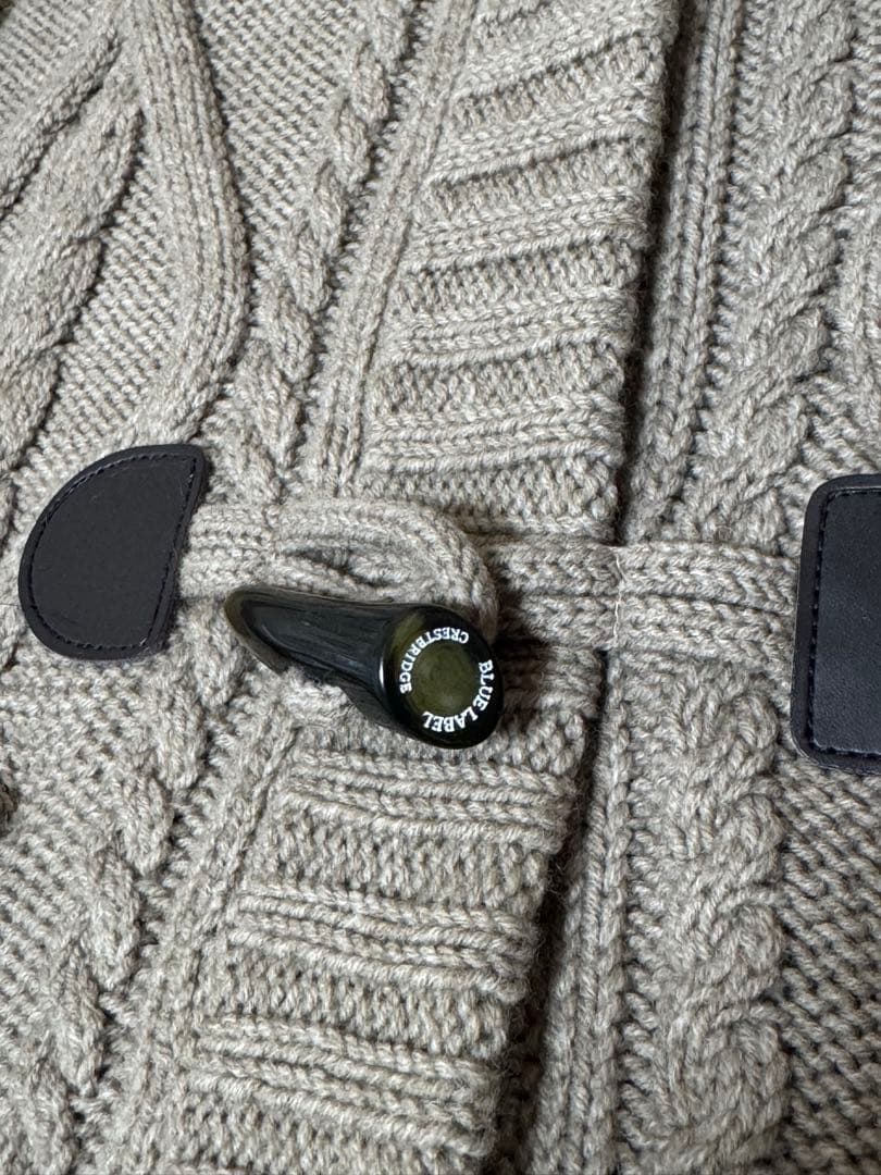 バーバリー ブルーレーベル BURBERRY ファー コート Mサイズ