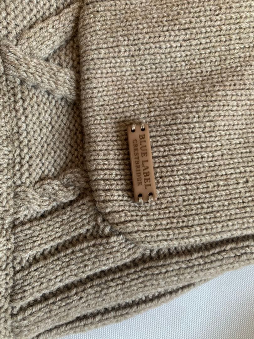 バーバリー ブルーレーベル BURBERRY ファー コート Mサイズ