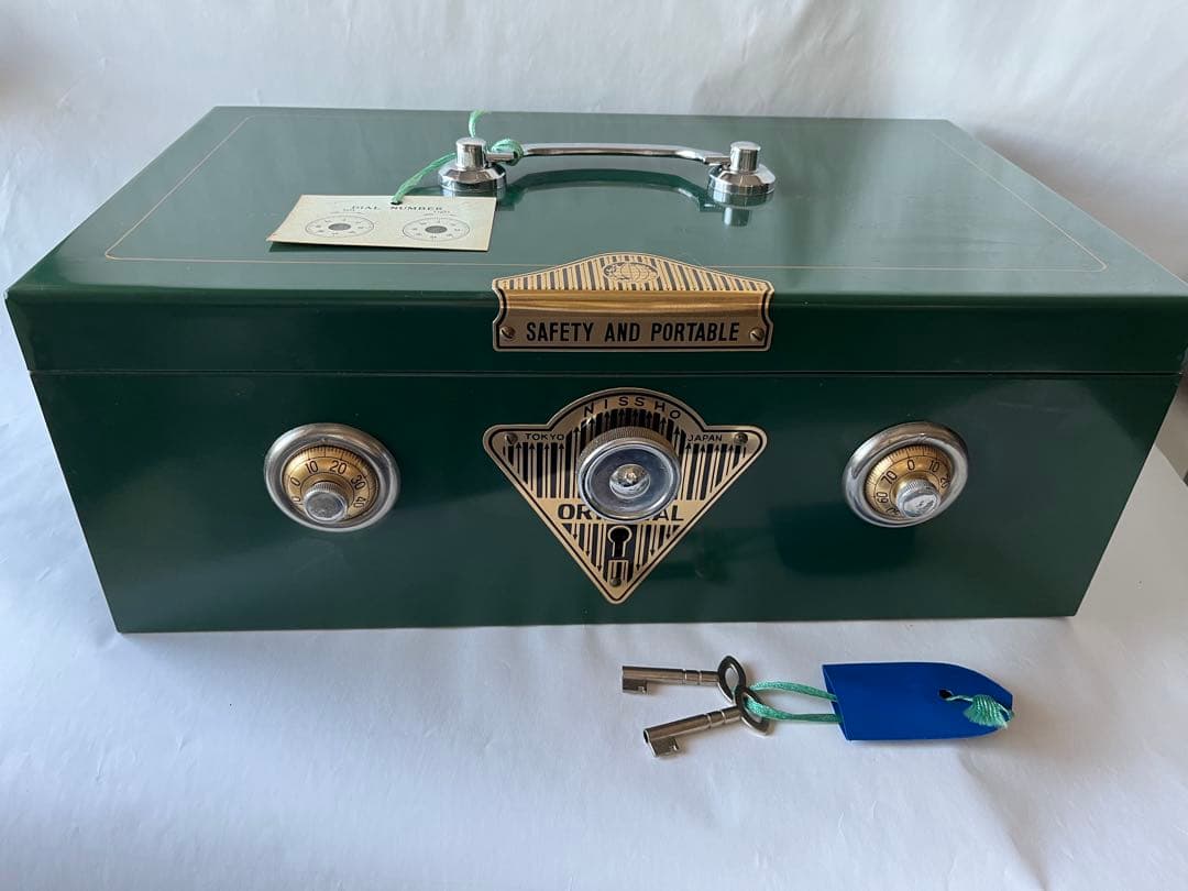 タイムセール‼️ 美品　大型　手持ち金庫【未使用品】ベル音機能あり