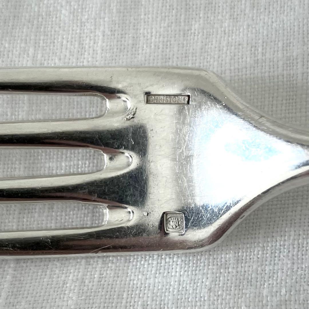 19世紀 フランス CHRISTOFLE クリストフル アンティーク フォーク