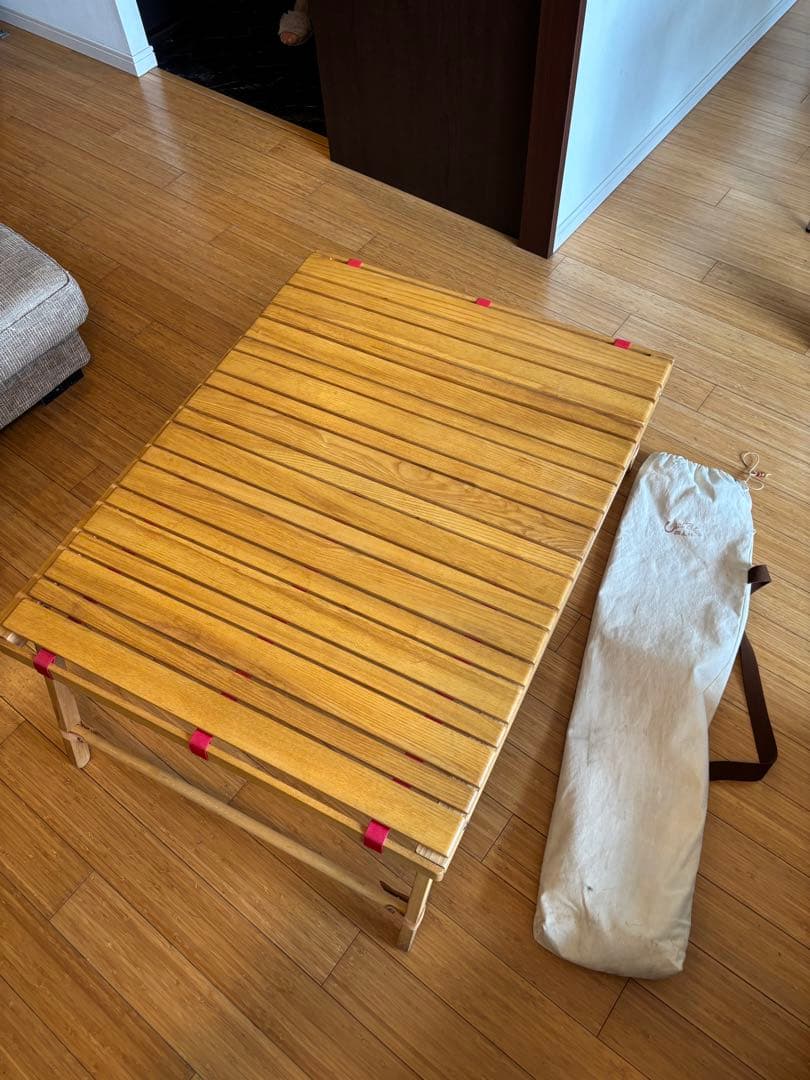 【希少】CielBleu ロールトップテーブル L-B（収納袋付き）