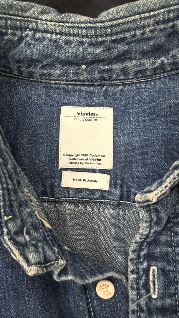 DAXさん専用【美品】visvim デニムシャツ　Lサイズ