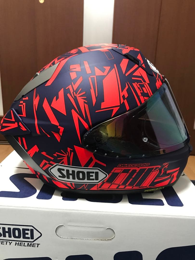 SHOEI X-Fifteen フルフェイスヘルメット ミラーシールド付き