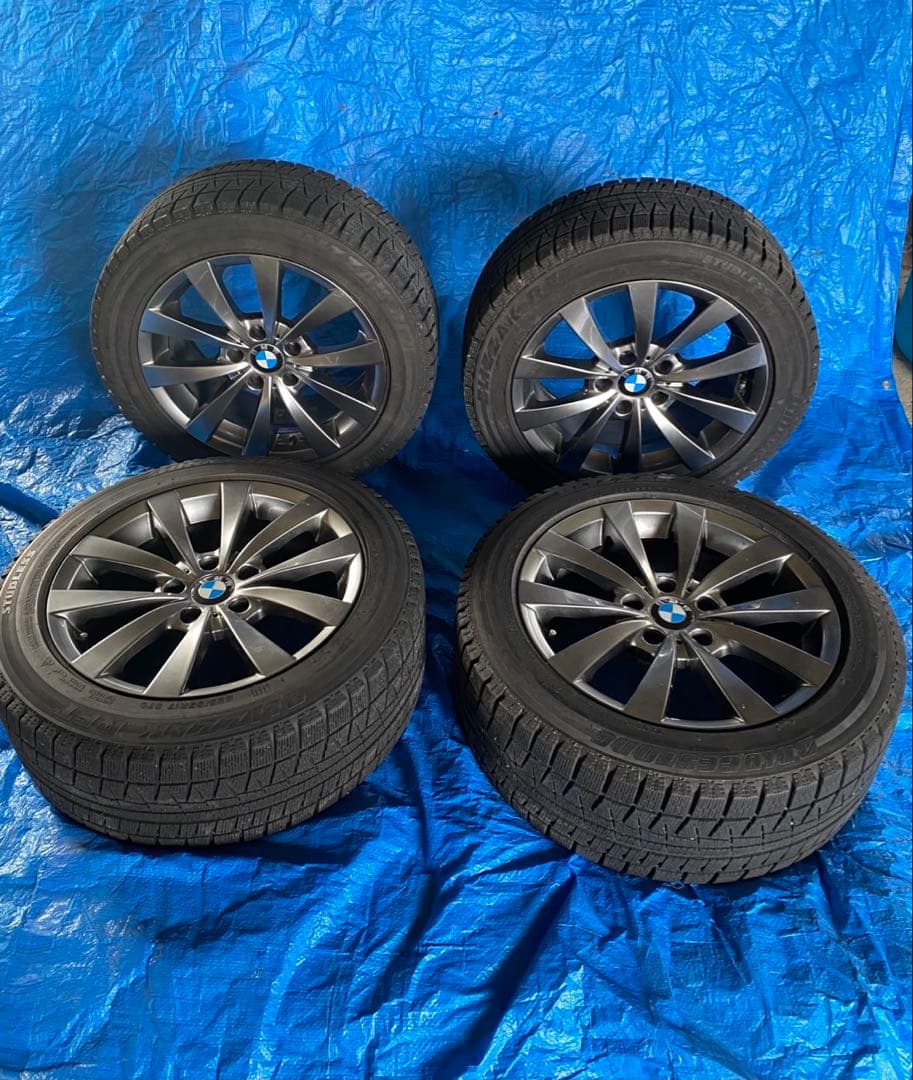 ②BMW5シリーズ スタッドレスタイヤ 3シーズン使用　lg7715