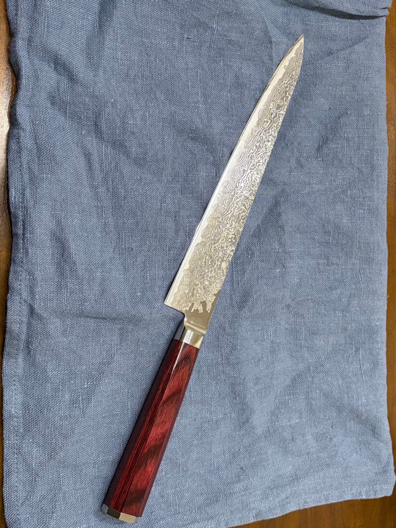 高村刃物打雲筋引き包丁240mm