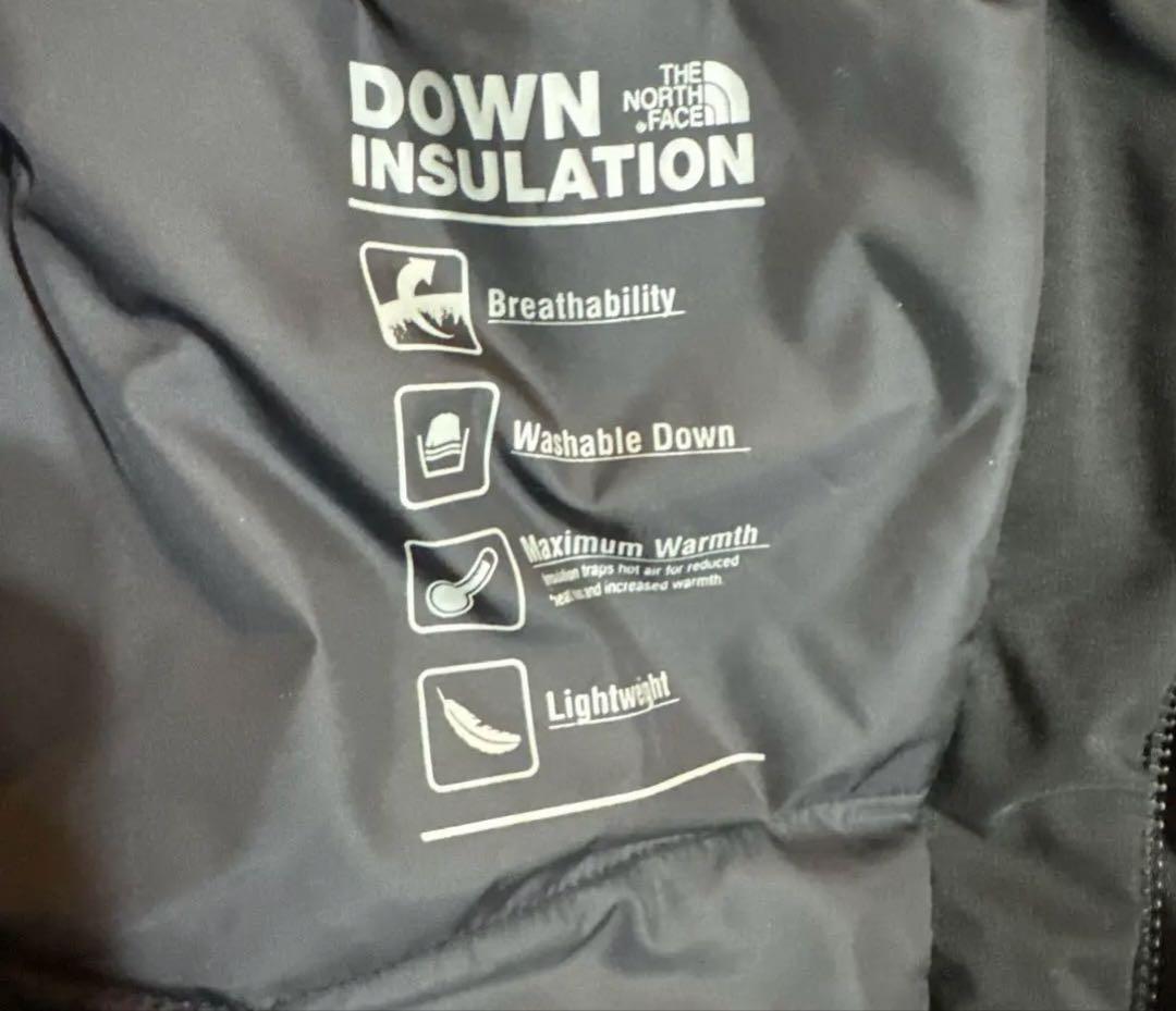 The North Face ブラック ロングダウンジャケット　xs ブラック