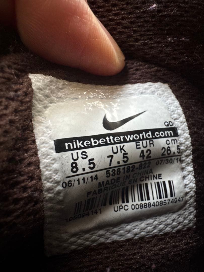 POLER × NIKE SB DUNK ダンクハイ26.5 cm