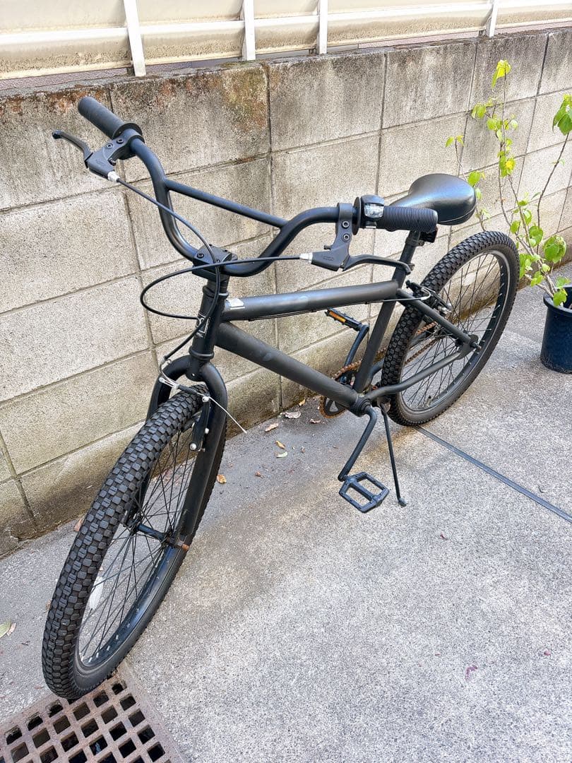 中古 BMX 24インチ マットブラック 完成車