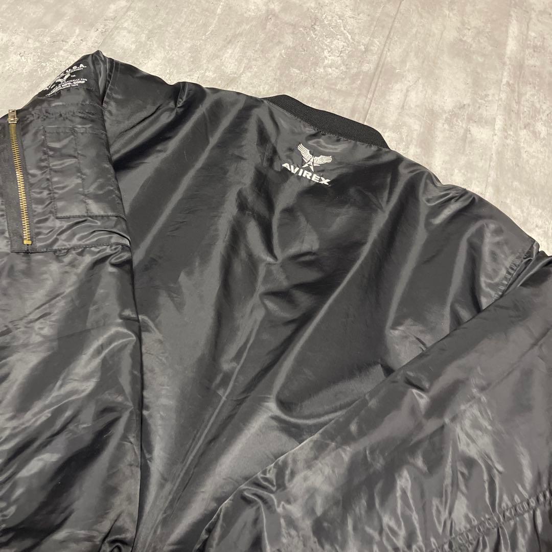 貴重 AVIREXアヴィレックス MA-1 ドラゴン フライトジャケット XL