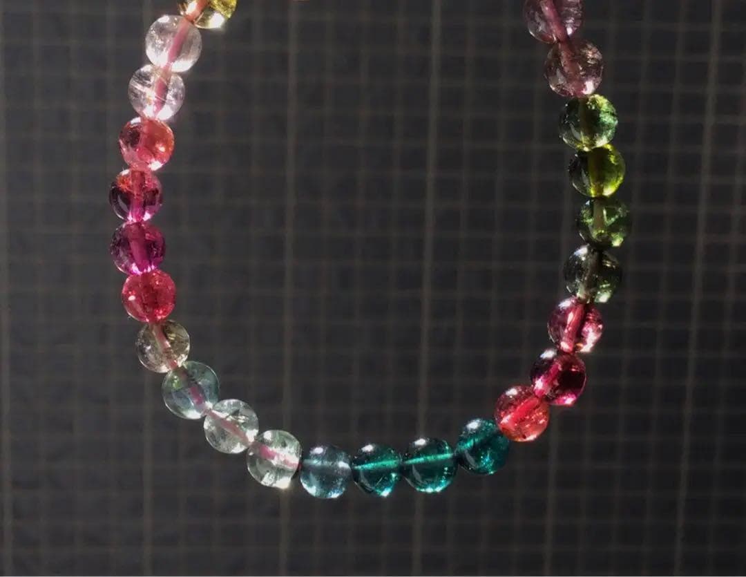 【プレミアム品質】◆希少カラー 高透明&高発色 トルマリン 6mm「賢者の色」