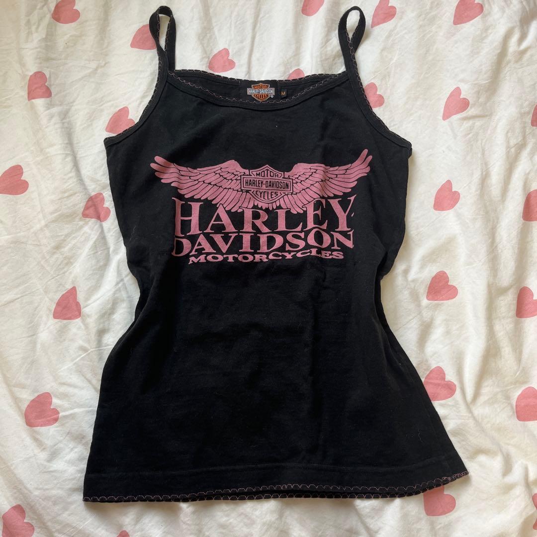 Harley-Davidson キャミ　Y2k海外ガール平成ギャル