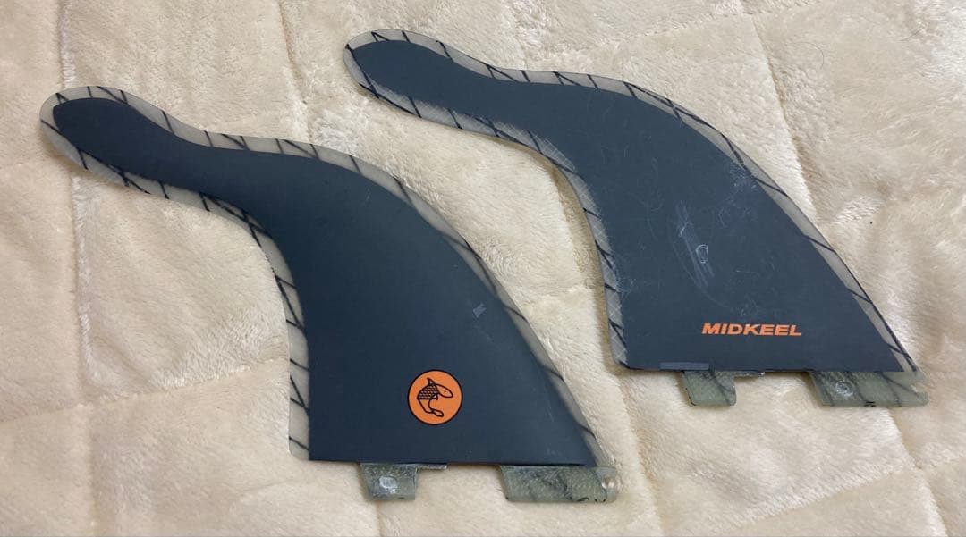 S-WINGS MIDKEEL470 Orange ツインフィン