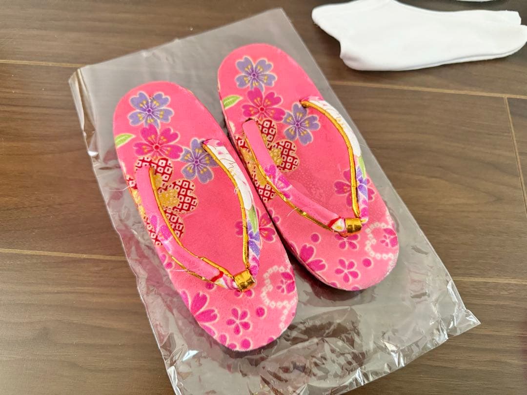 七五三 着物セット フルセット 白 ピンク 花柄 女の子 3歳 7点セット