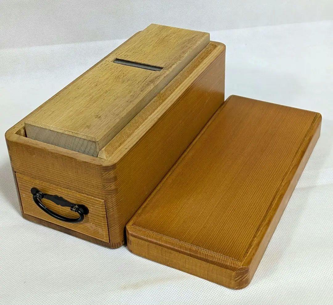 鰹節削り器【宗近】東京製　木製　本職用　かつ箱　鰹節削り器　かつお節削り器