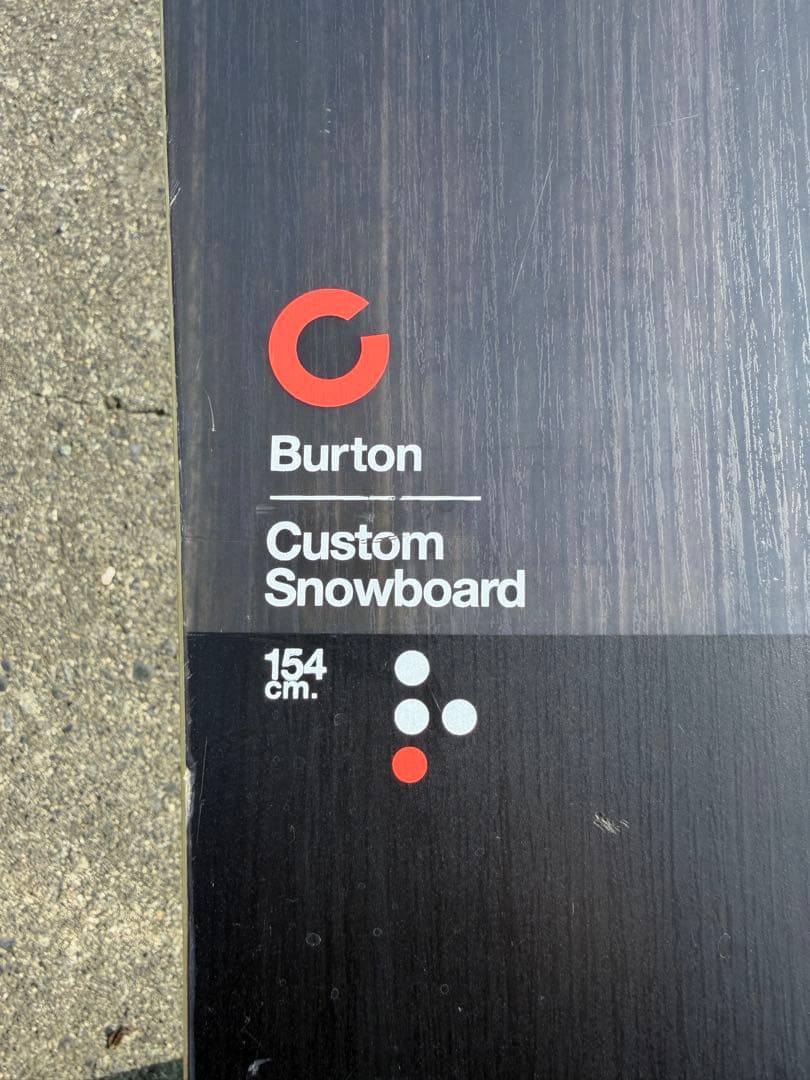 Burton custom 154cm バートン　カスタム　スノボ