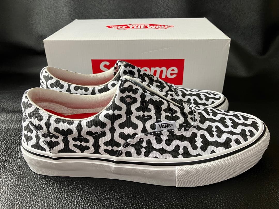 Supreme×Vans Monogram S Logo Skete ERA