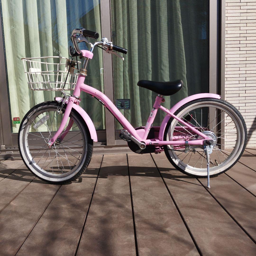 アサヒイノベーションファクトリー ピンク 18インチ 子供用 自転車