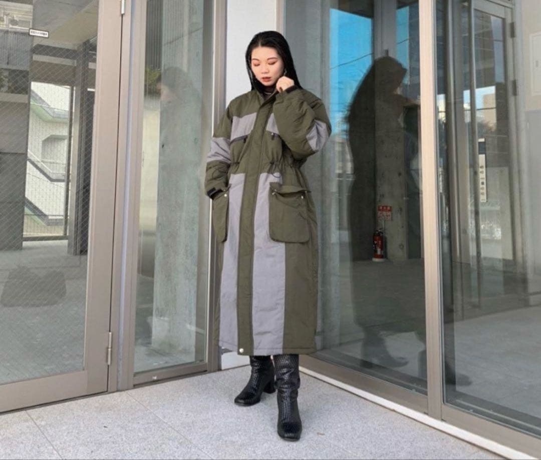 A*a様 juemi field padding long coat