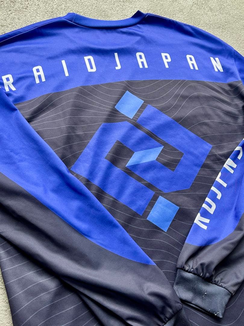ヨシカズさん専用【1度着用/極美品】レイドジャパン BTBゲームシャツ 青L バ