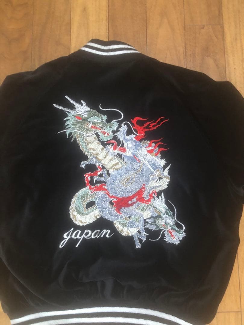 スカジャン巴龍　別珍