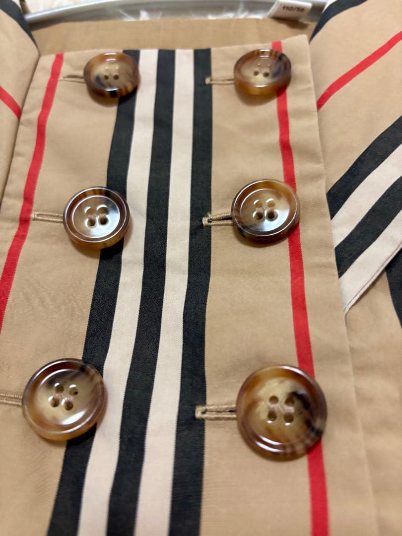 美品　バーバリー　4y104cm ノースリーブワンピース