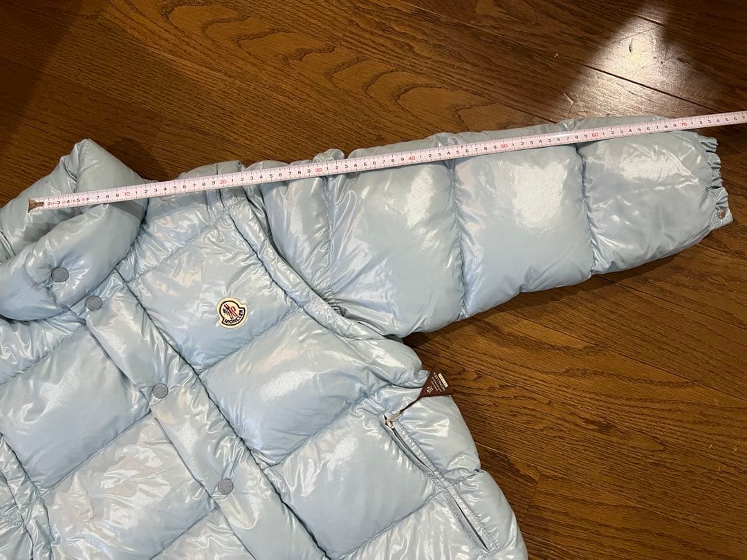 Moncler モンクレール　ダウンジャケット　ベスト　ライトブルー