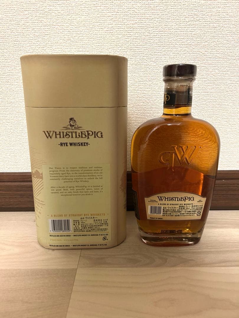 WHISTLEPIG 10年ライウイスキー 700ml