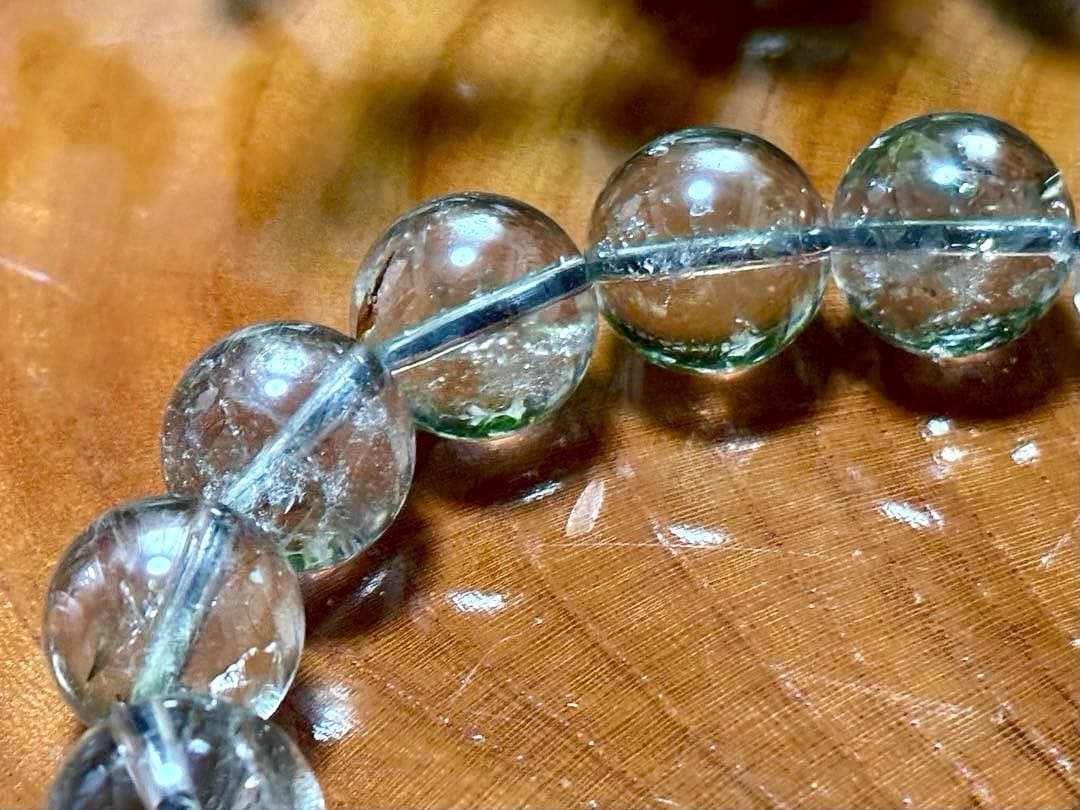 究極品質　光を纏いし神の聖石　幻のオールドガネッシュヒマール手磨き　黒金龍神水晶