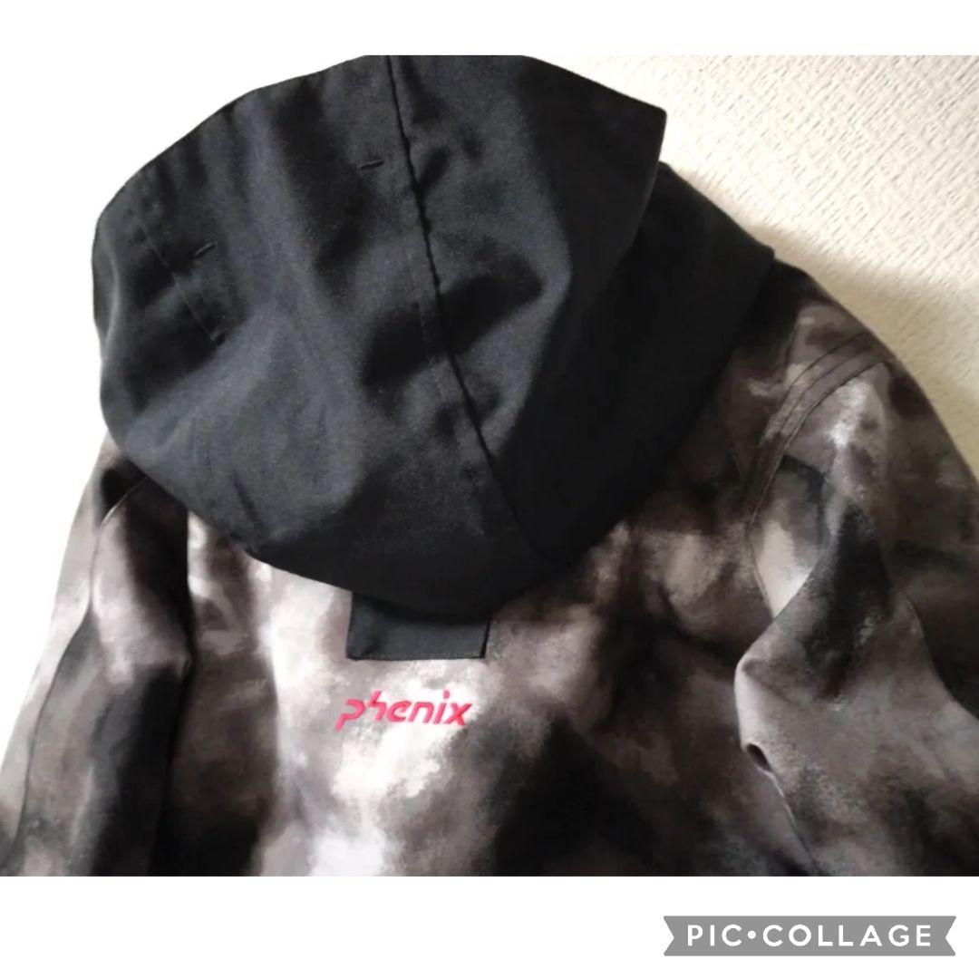 【美品】Phenix 140 カモフラスキーウェア 上下セット ジュニア 男の子