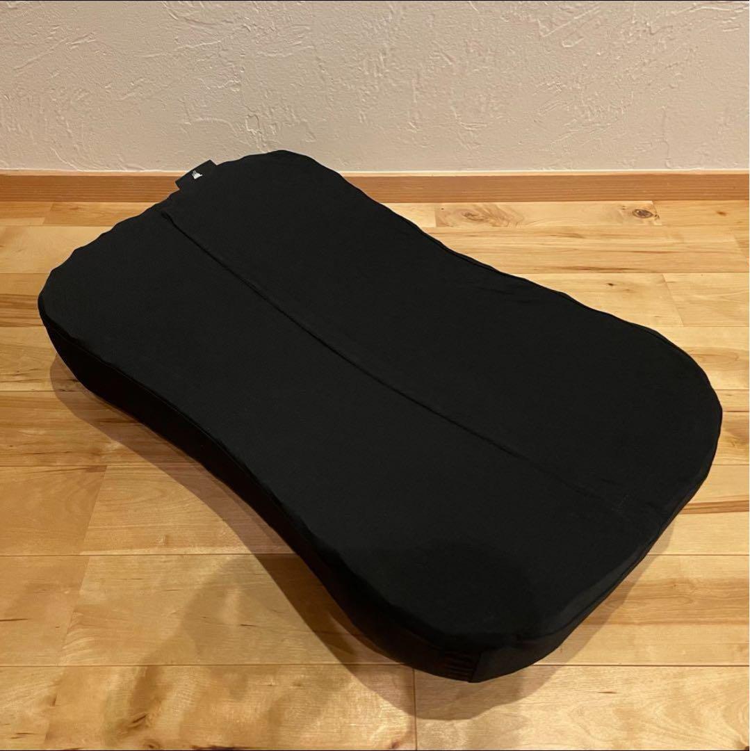 美品‼️ヒツジのいらない枕 極柔 ブラックレーベル カバー付き
