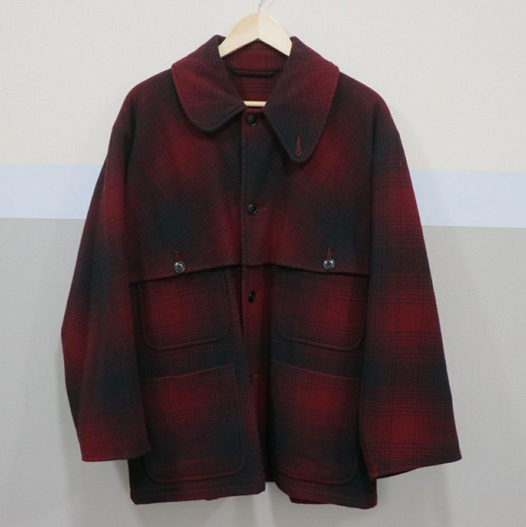 COMOLI 21AW ナッピングウールチェック マッキノウクルーザー サイズ1