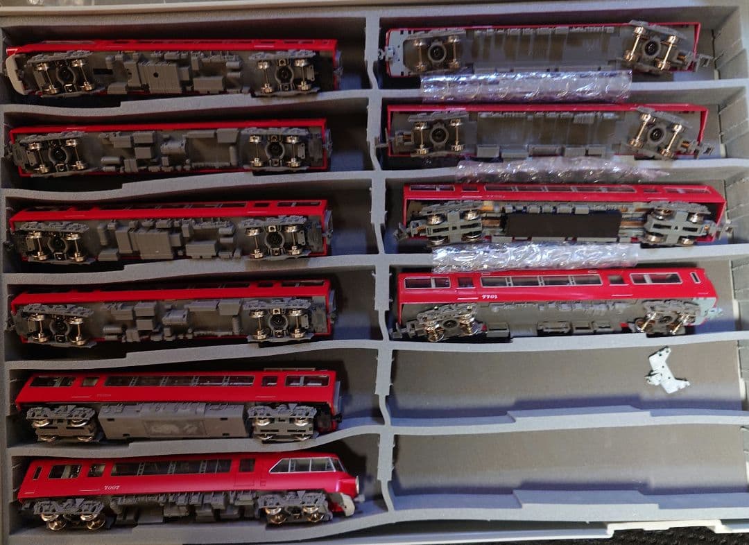 名鉄7000系6両+名鉄7700系4両 セット